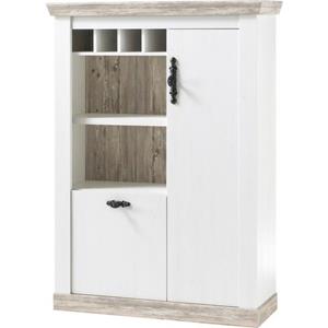Home affaire Kast Florence in romantische landelijke look, breedte 105 cm