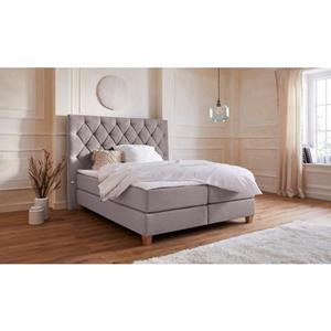 Guido Maria Kretschmer Home&Living Boxspring Harmones hoog in 3 breedten, 3 matrassoorten, hardheid ook te combineren met 1 matras in h2 en 1 matras in h3, incl. topmatras