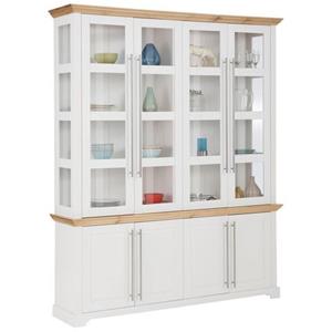 Home affaire Vitrine "Meliss", Aus Massivholz