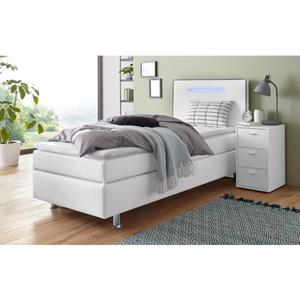 COLLECTION AB Boxspringbett, inkl. LED-Beleuchtung, Topper und Kissen