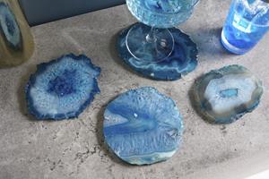 Invicta Interior Onderzetter 4-delige set Blauw 12cm - 41556