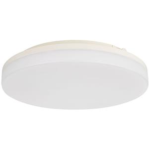 BES LED LED Plafondlamp - Plafondverlichting - Badkamerlamp - Andres - Opbouw Rond 15W - Waterdicht IP54 - Helder/Koud Wit 6400K - Mat Wit - Kunststof