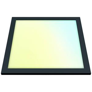 WiZ 8719514554917 Panel  Ceiling SQ 12W Black 27-65K TW LED-plafondlamp 12 W Zwart