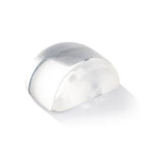 vloerglijders Halfronde / bolle deurstopper (transparant)