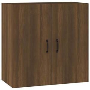 VidaXL Wandkast 60x31x60 cm bewerkt hout bruineikenkleurig