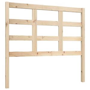 VidaXL Hoofdbord 105,5x4x100 cm massief grenenhout