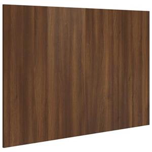 VidaXL Hoofdbord 120x1,5x80 cm bewerkt hout bruineikenkleurig