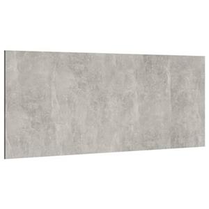 VidaXL Hoofdbord 200x1,5x80 cm bewerkt hout betongrijs