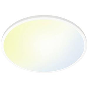 WiZ 8719514554979 SuperSlim  Ceiling 32W W RD 27-65K TW LED-plafondlamp 32 W Wit