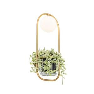 QAZQA Wandlamp isabella - Goud/messing - Art Deco - L 20.5cm