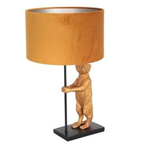 Anne Lighting Animaux tafellamp geel metaal 50 cm hoog