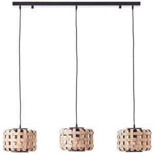 Brilliant Woodline Pendelleuchte 3-flammig, 99810/09,