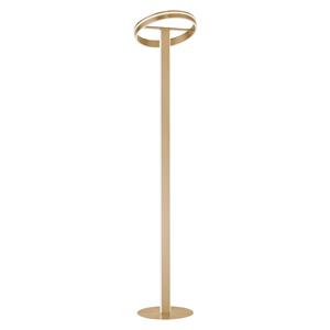 Q-Smart-Home Paul Neuhaus Q-VITO LED vloerlamp, messing mat