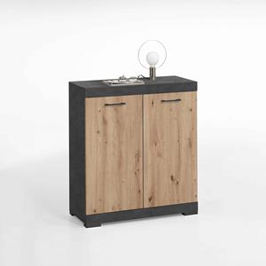 Huisenthuis.nl Opbergkast Hermes Artisan Eiken 80x35x90 cm - 1