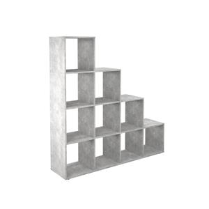 Huisenthuis.nl Vakkenkast Camiel Beton - 139x33x142 cm