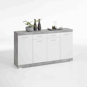 Huisenthuis.nl Dressoir Hermes Beton 160x35x90 cm