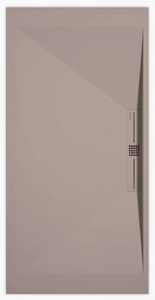 Sanifun douchebak Stone Side Sand Smooth 100 x 80 P.