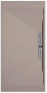 Sanifun douchebak Stone Side Sand Smooth 100 x 80 S.