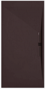 Sanifun douchebak Stone Side Chocolate Slate 100 x 80 P.