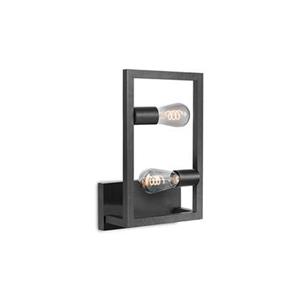 LABEL51 Wandlamp Quadrato - Zwart - Metaal