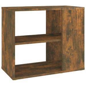 Bijzetkast 60x30x50 Cm Bewerkt Hout Gerookt Eikenkleurig