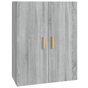 VidaXL Hangkast 69,5x34x90 Cm Grijs Sonoma Eikenkleurig