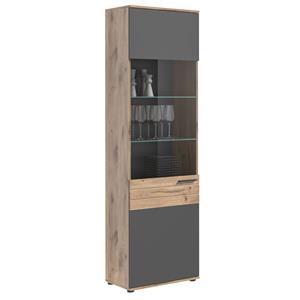 ebuy24 Vitrine »Mason Vitrinenschrank 1 Tür Eiche dekor.«