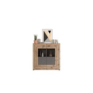 ebuy24 Freno Sideboard 2 T&uuml;ren grau. - Grau