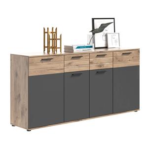 Kommode ¦ grau ¦ Maße (cm): B: 180 H: 87  - Möbel Kraft