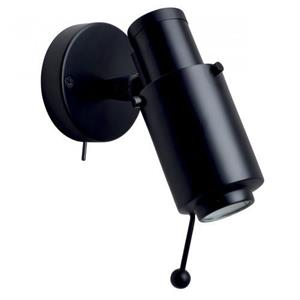 dcweditions DCW Editions Biny Spot Led Wandlamp - Zwart - met stokje - met schakelaar