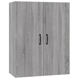 VidaXL Hangkast 69,5x34x90 Cm Bewerkt Hout Grijs Sonoma Eikenkleurig