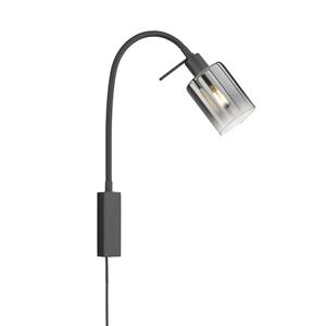 FISCHER & HONSEL Wandlamp Iska met flexibele arm