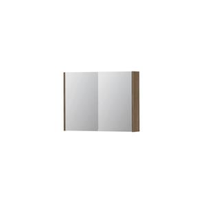 INK SPK1 Spiegelkast met 2 dubbelzijdige spiegeldeuren en stopcontact/schakelaar 1110570