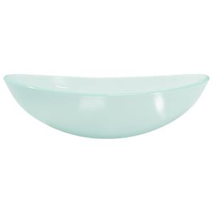 VIDAXL Waschbecken »Waschbecken Hartglas 54,5x35x15,5 cm Matt«