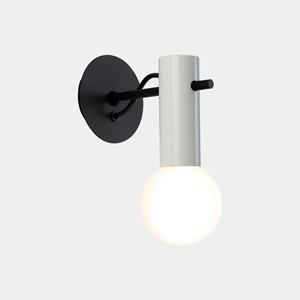LEDS-C4 Nude wandlamp E27 steengrijs/zwart