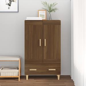 VidaXL Highboard Braun Eichen-Optik 70x31x115 cm Holzwerkstoff 