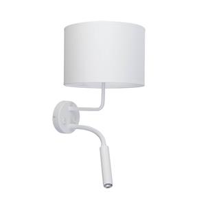 Nowodvorski Lighting Wandlamp Hotel plus met leeslamp, wit