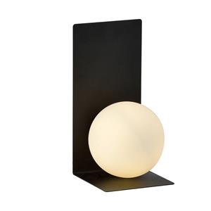 EMIBIG LIGHTING Wandlamp vorm 5, 15 cm x 30 cm, zwart/opaal