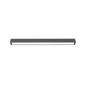 Nowodvorski Lighting Plafondlamp Straight grafiet 92 cm