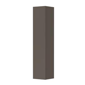 INK Badkamerkast - 36x37x169cm - 1 deur - greeploos - MDF lak taupe mat 1259519