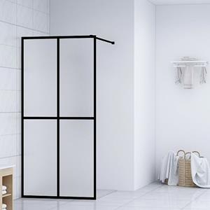 VIDAXL Duschwanne »Duschwand für Walk-in Dusche Mattes Sicherheitsglas 140x195 cm«