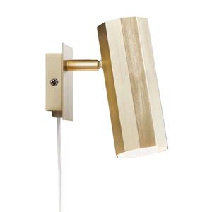 Messing wandlamp 'Alanis' Nordlux GU10 fitting en schakelaar