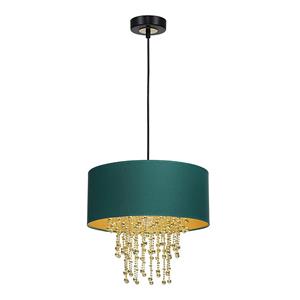 Eko-Light Hanglamp Almeria, groen/goud