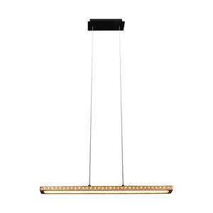 Eco-Light LED-Hängeleuchte Solaris 3-Step-dim Holz 70 cm