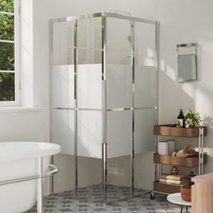 VIDAXL Duschwanne »Duschkabine ESG 90x70x180 cm Dusche Duschabtrennung«