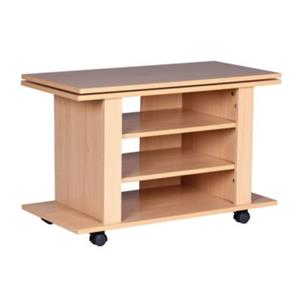 FineBuy Lowboard Braun 75 cm breit braun