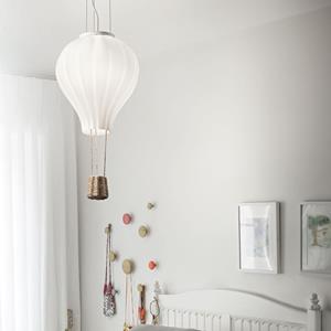 Ideal lux Pendelleuchte Dream Big aus Glas und Metall E27