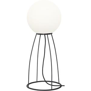 STAR TRADING Patio lamp Mallorca 70 cm zwart/wit kunststof/metaal