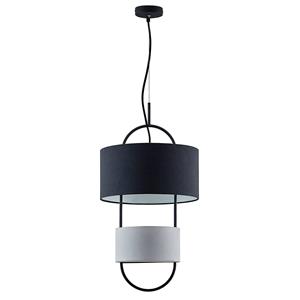 Lucande Amylee hanglamp, stof en beton