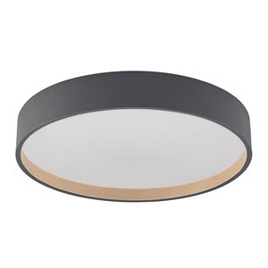 Lindby Todor LED plafondlamp CCT grijs 50 cm